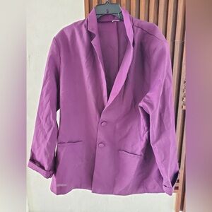 Vibrant Doctor Who Purple Blazer
